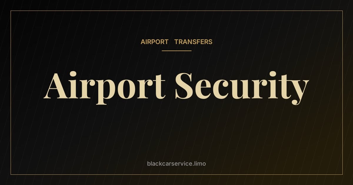Airport Security — How to Get Through Airport Security Faster at JFK, LaGuardia and Newark