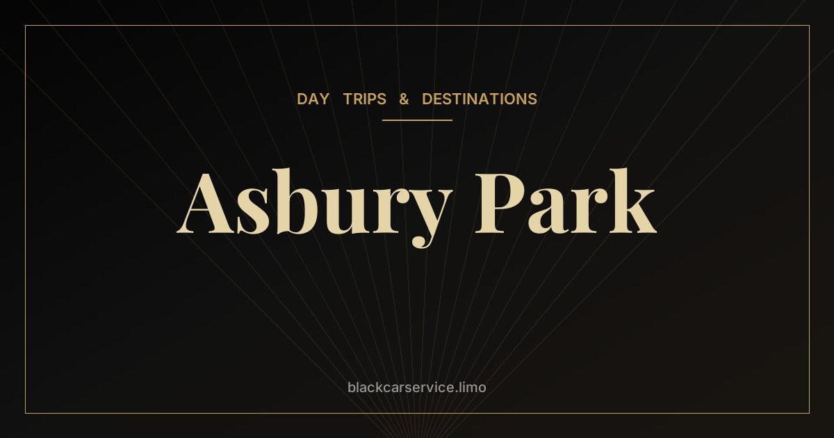 Asbury Park — Asbury Park Day Trip: Boardwalk, Music History and Ocean Grove