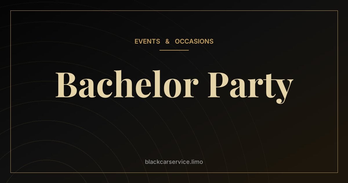 Bachelor Party — Bachelor Party in NYC: Transportation Tips for a Great (and Safe) Night