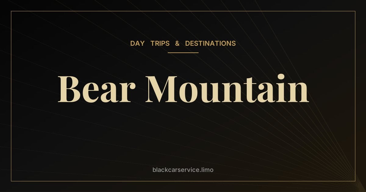 Bear Mountain — Bear Mountain Day Trip: Views, Hikes and History Near NYC