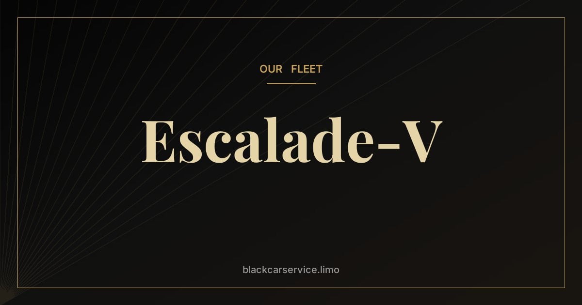 Escalade-V — Cadillac Escalade-V: The 682-Horsepower Supercharged Escalade