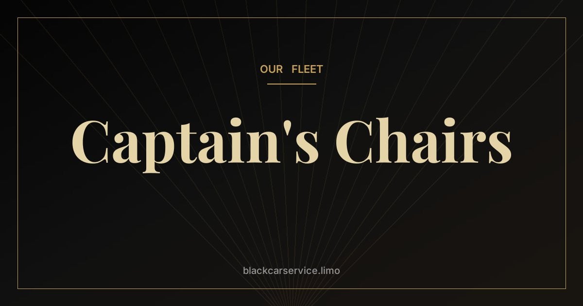 Captain's Chairs — Captain's Chairs vs Bench Seats in SUVs: Which Is Better for Passengers?