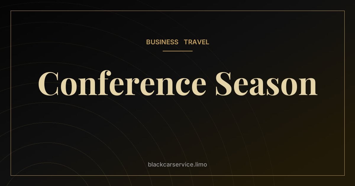 Conference Season — Conference Season in New York: Transportation Tips for Javits and Beyond