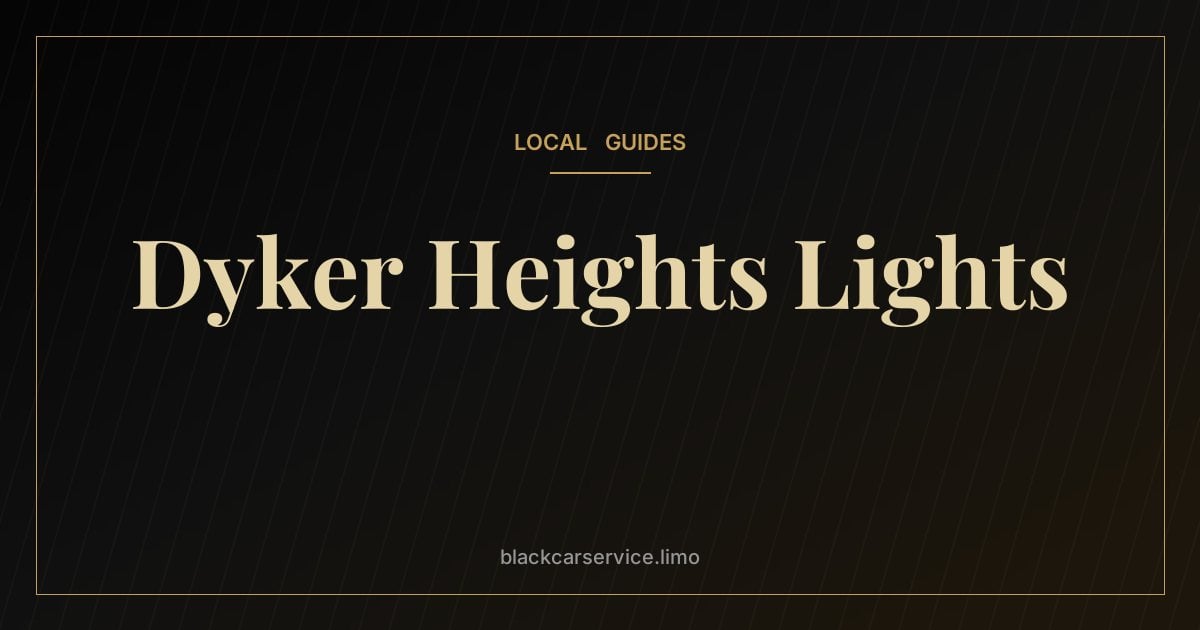 Dyker Heights Lights — Dyker Heights Christmas Lights: A Visitor's Guide