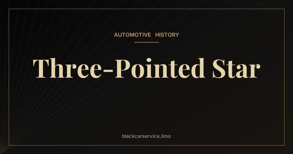 Three-Pointed Star — What Does the Mercedes-Benz Three-Pointed Star Mean?