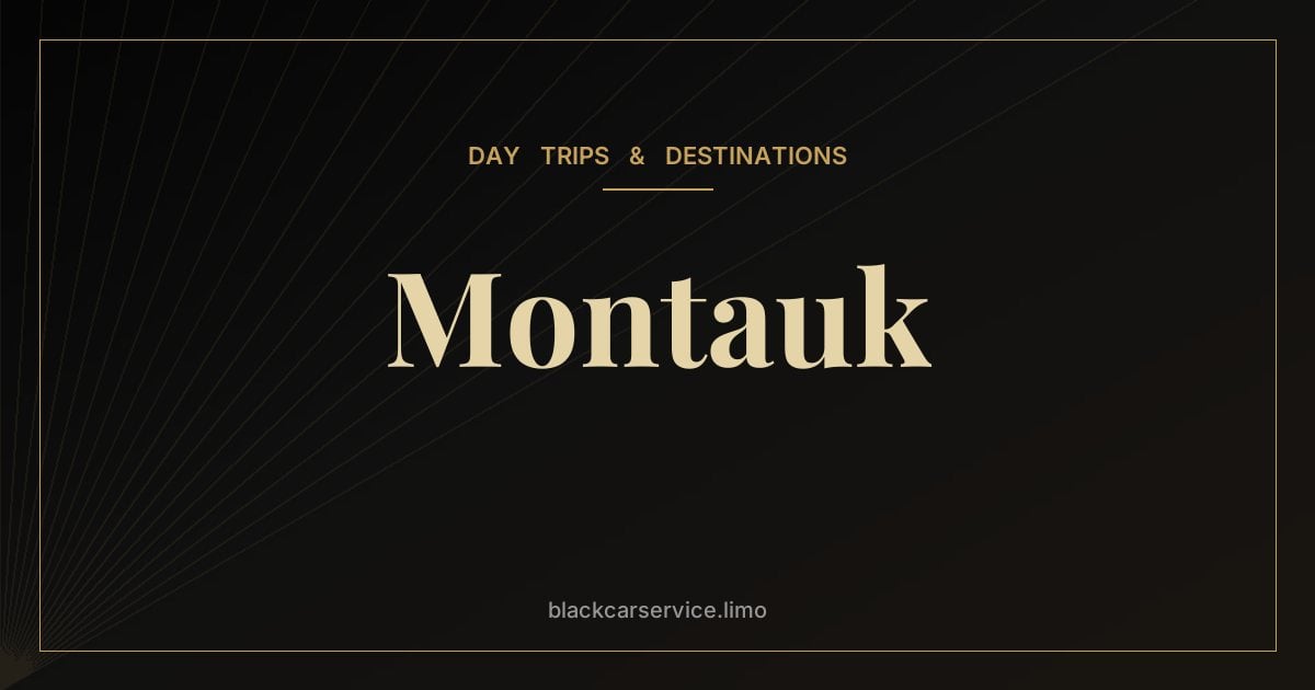 Montauk — A Day Trip to Montauk: The End of Long Island