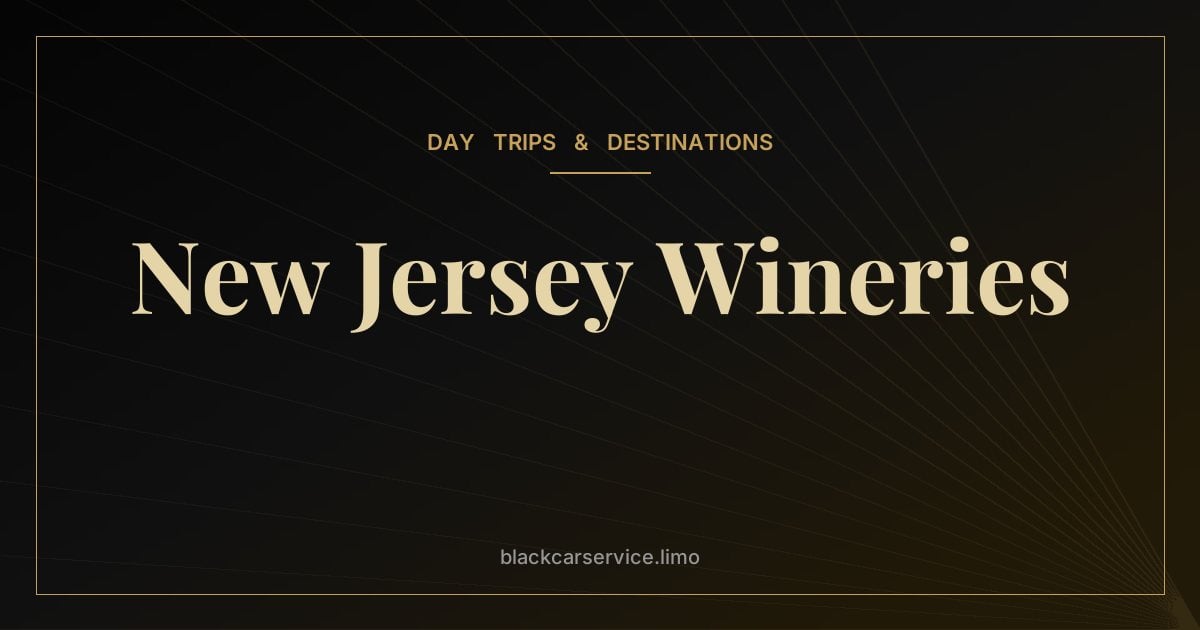 New Jersey Wineries — New Jersey Wineries: A Guide to Wine Country Close to NYC