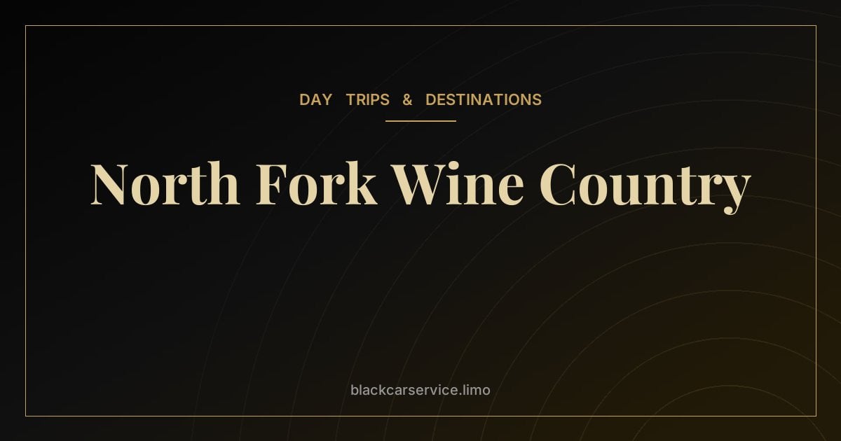 North Fork Wine Country — North Fork Wine Country: A Day Trip Guide From NYC