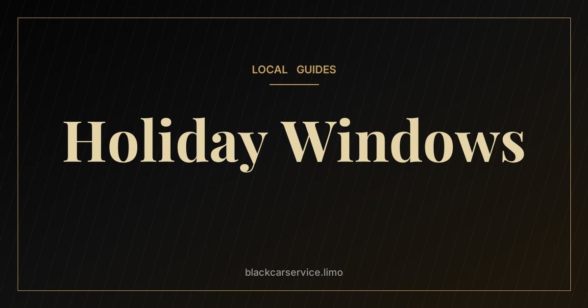 Holiday Windows — NYC Holiday Windows: A Guide to Fifth Avenue's Christmas Displays