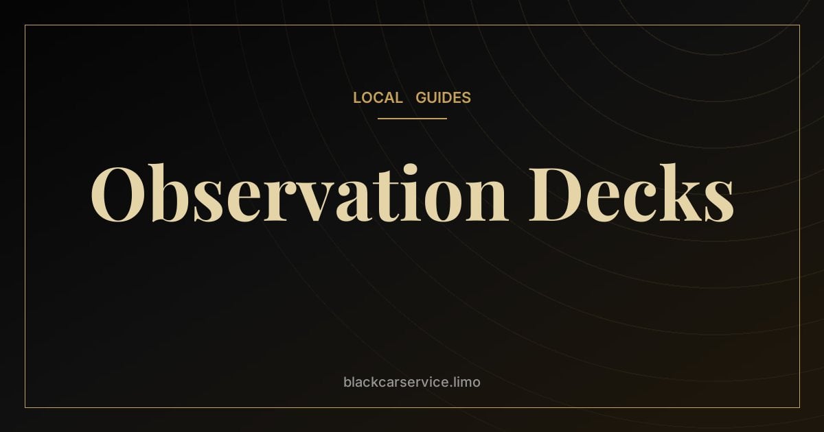 Observation Decks — NYC Observation Decks Compared: Empire State, Top of the Rock, One World, Edge and SUMMIT