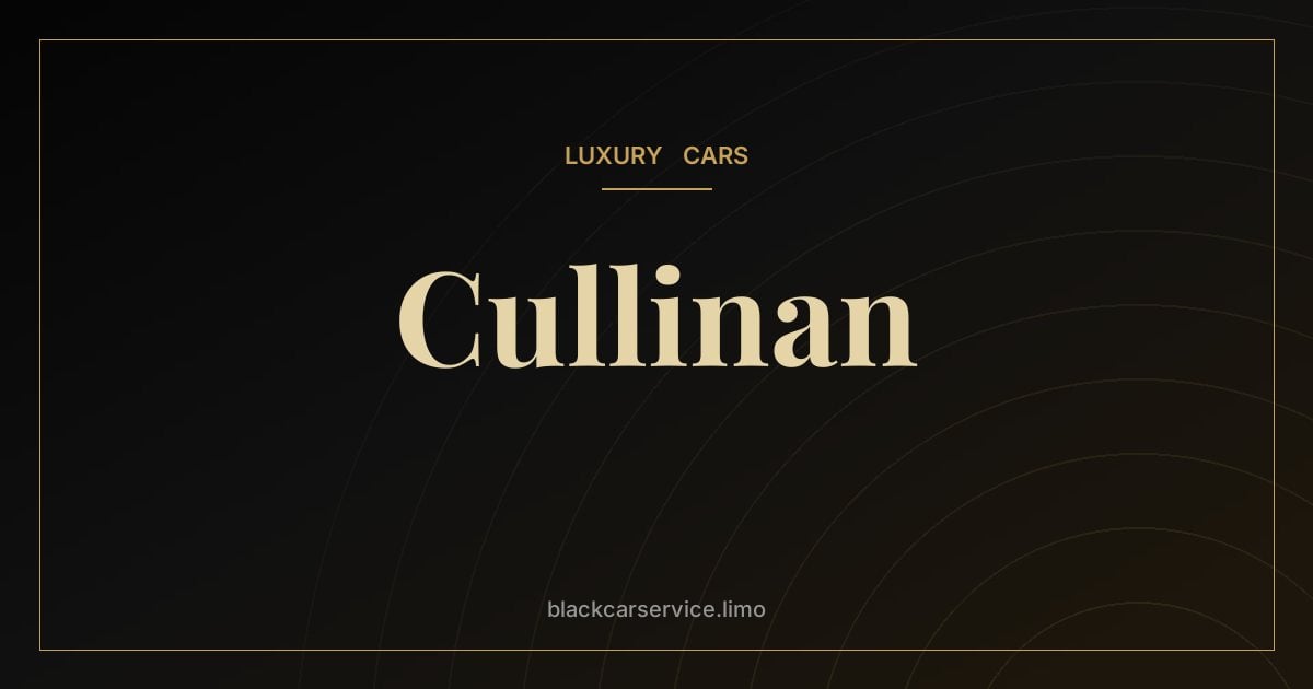 Cullinan — Rolls-Royce Cullinan: The Story of Rolls-Royce's First SUV