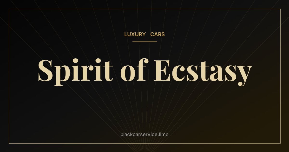 Spirit of Ecstasy — The Spirit of Ecstasy: History of the Rolls-Royce Mascot