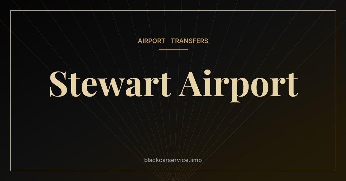 Stewart Airport — Stewart International Airport (SWF): A Hudson Valley Alternative to NYC Airports