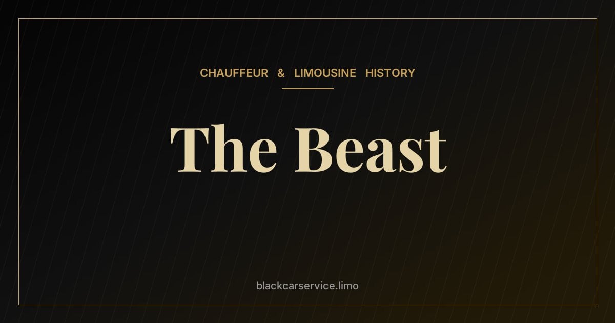 The Beast — The Beast: Inside the U.S. Presidential Limousine
