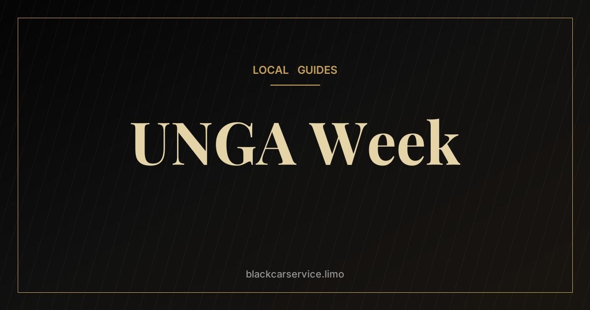 UNGA Week — UN General Assembly Week in NYC: Traffic, Closures and How to Get Around