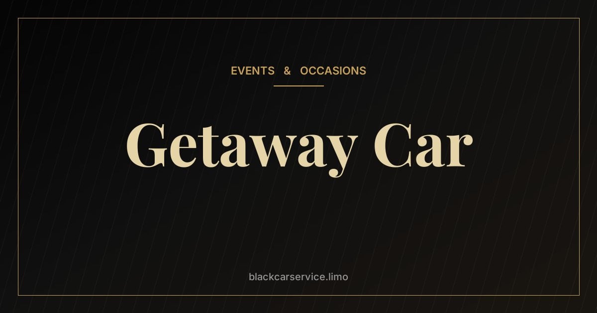 Getaway Car — The Wedding Getaway Car: Ideas, Timing and Traditions