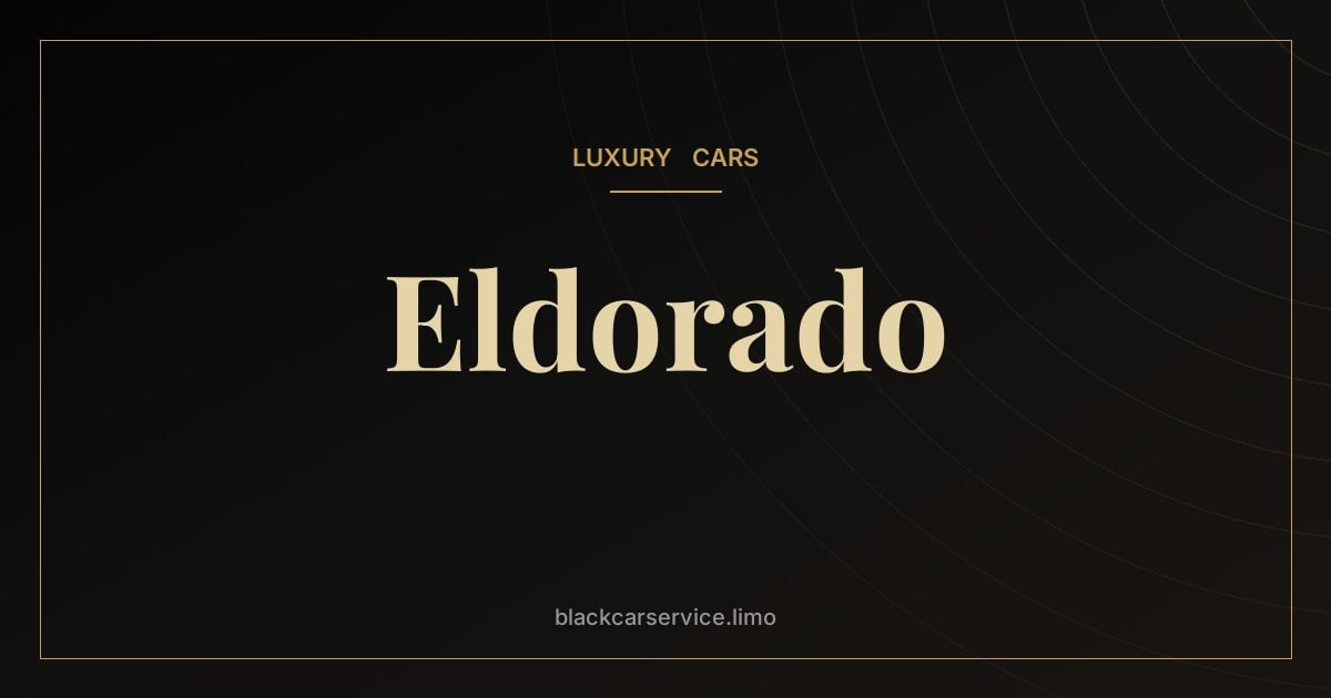 Eldorado — Cadillac Eldorado and the Tailfin Era: From 1953 to the Last Big Convertible