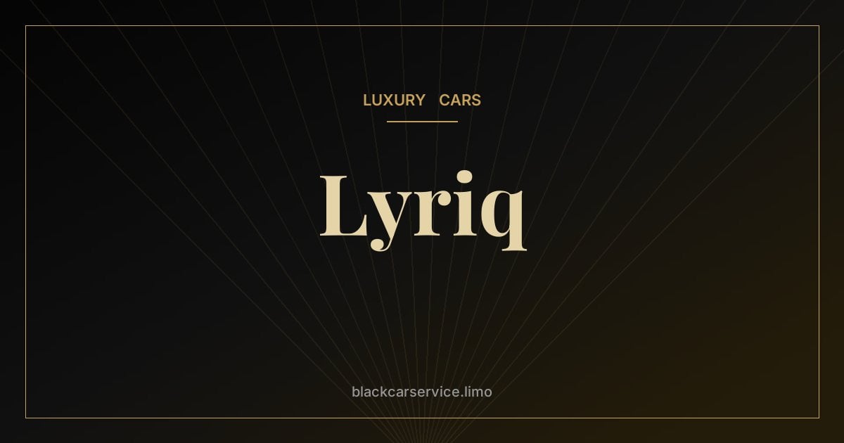 Lyriq — Cadillac Lyriq: Cadillac's First Electric Vehicle Explained