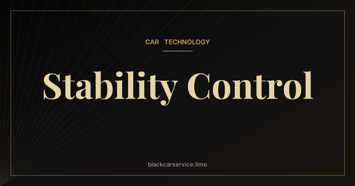 Stability Control — Electronic Stability Control: The Safety System That Prevents Skids