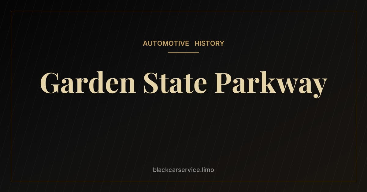 Garden State Parkway — The Garden State Parkway: History of New Jersey's Shore Highway
