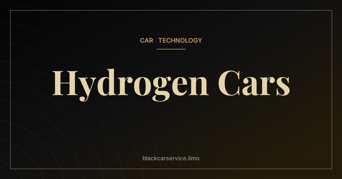 Hydrogen Cars — Hydrogen Fuel Cell Cars Explained: How They Work and Why They're Rare