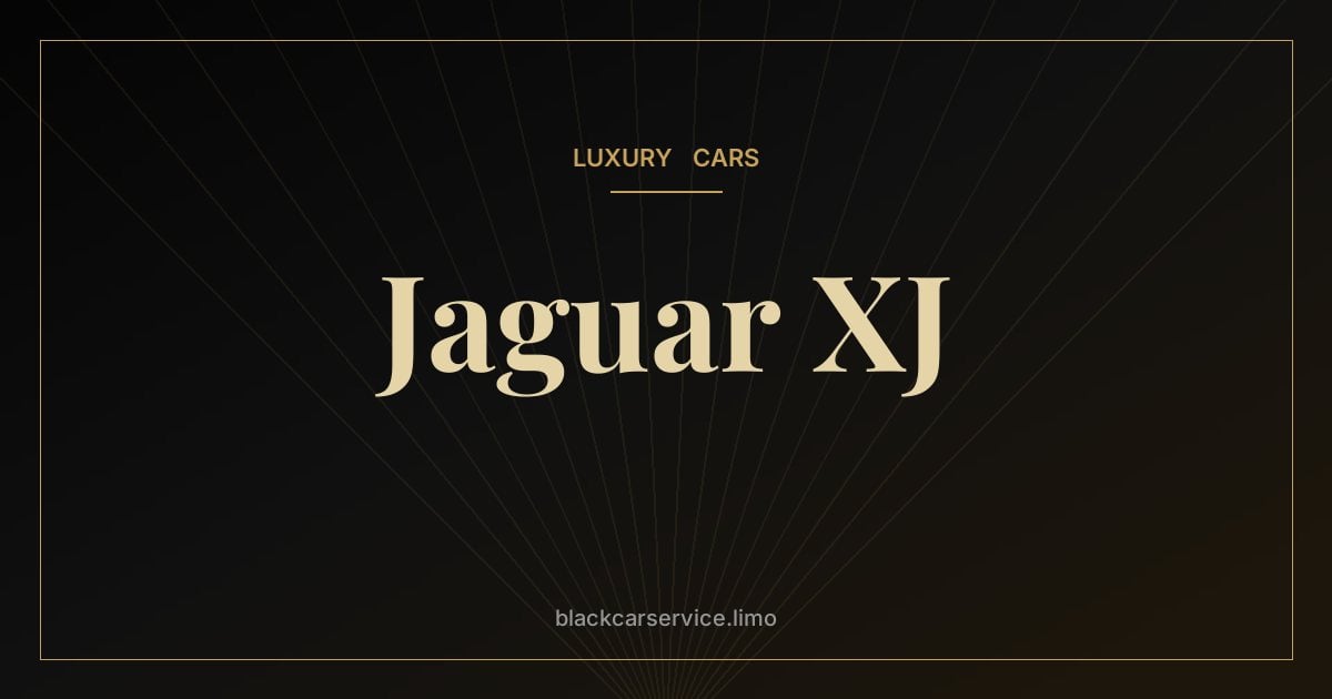 Jaguar XJ — Jaguar XJ History: The British Luxury Sedan from 1968 to 2019