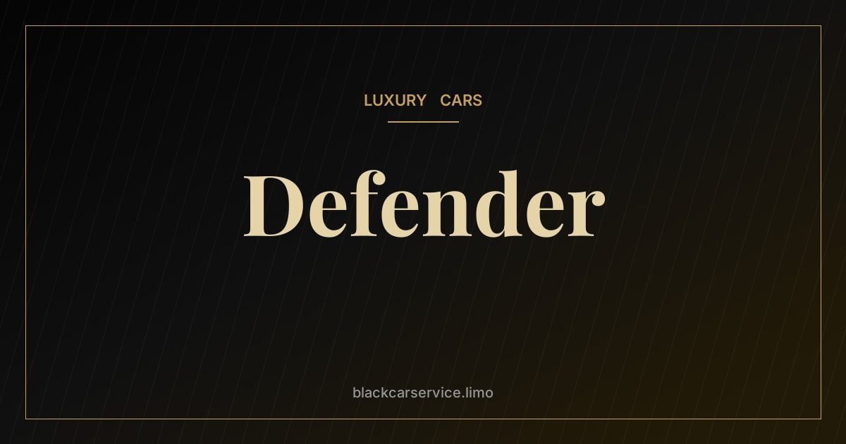 Defender — Land Rover Defender History: From a Sketch in the Sand to the New Defender