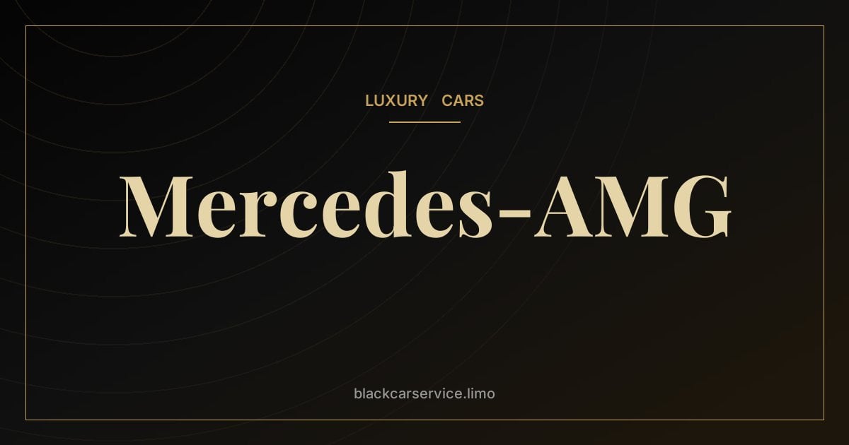 Mercedes-AMG — Mercedes-AMG History: From a Two-Man Workshop to Mercedes' Performance Brand