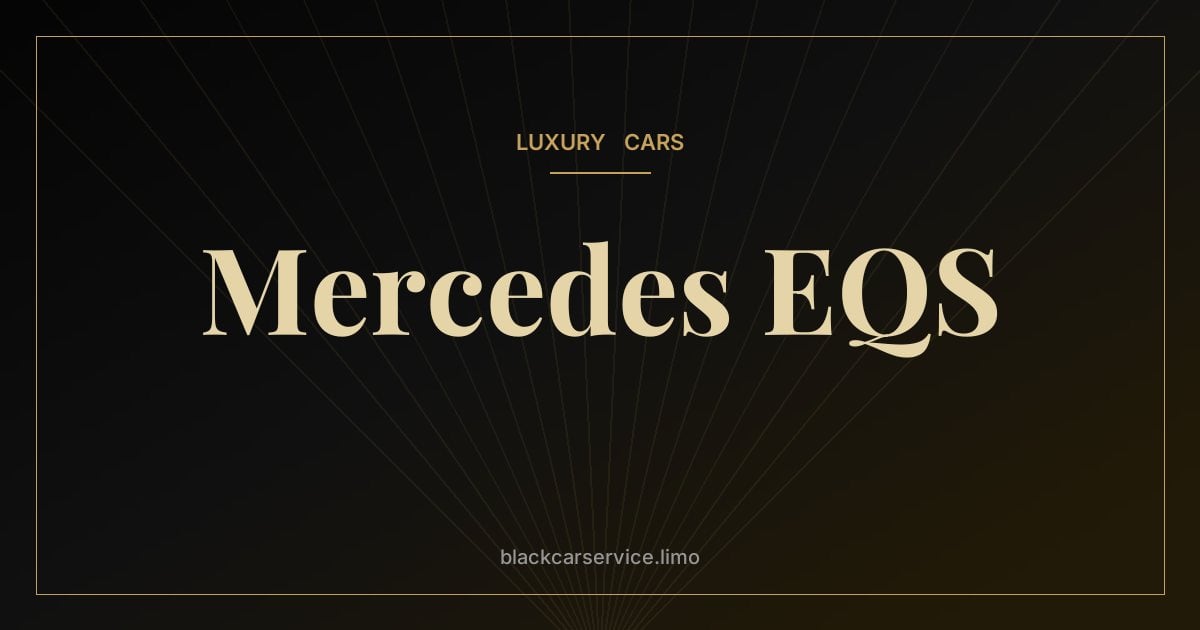 Mercedes EQS — Mercedes-Benz EQS: The Electric S-Class Explained