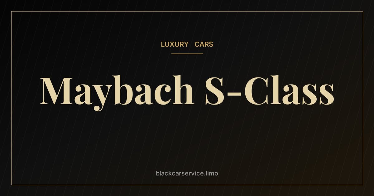 Maybach S-Class — Mercedes-Maybach S-Class: What Makes It Different from a Regular S-Class