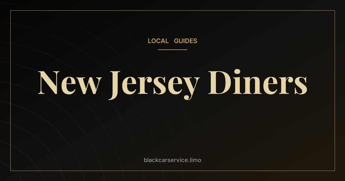 New Jersey Diners — New Jersey Diners: Why the Garden State Is the Diner Capital of the World
