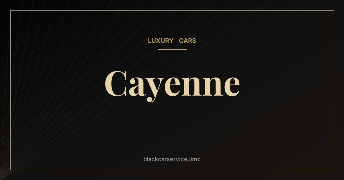 Cayenne — Porsche Cayenne History: The SUV That Saved Porsche