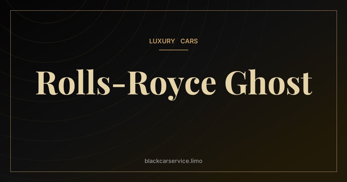 Rolls-Royce Ghost — Rolls-Royce Ghost: History and What Makes the 'Everyday' Rolls-Royce Special