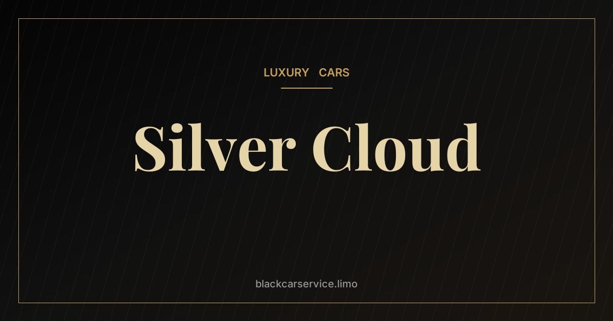 Silver Cloud — Rolls-Royce Silver Cloud: The Classic 1950s Rolls-Royce