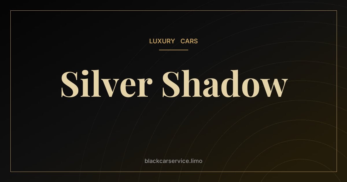 Silver Shadow — Rolls-Royce Silver Shadow: The Modern Rolls-Royce of 1965
