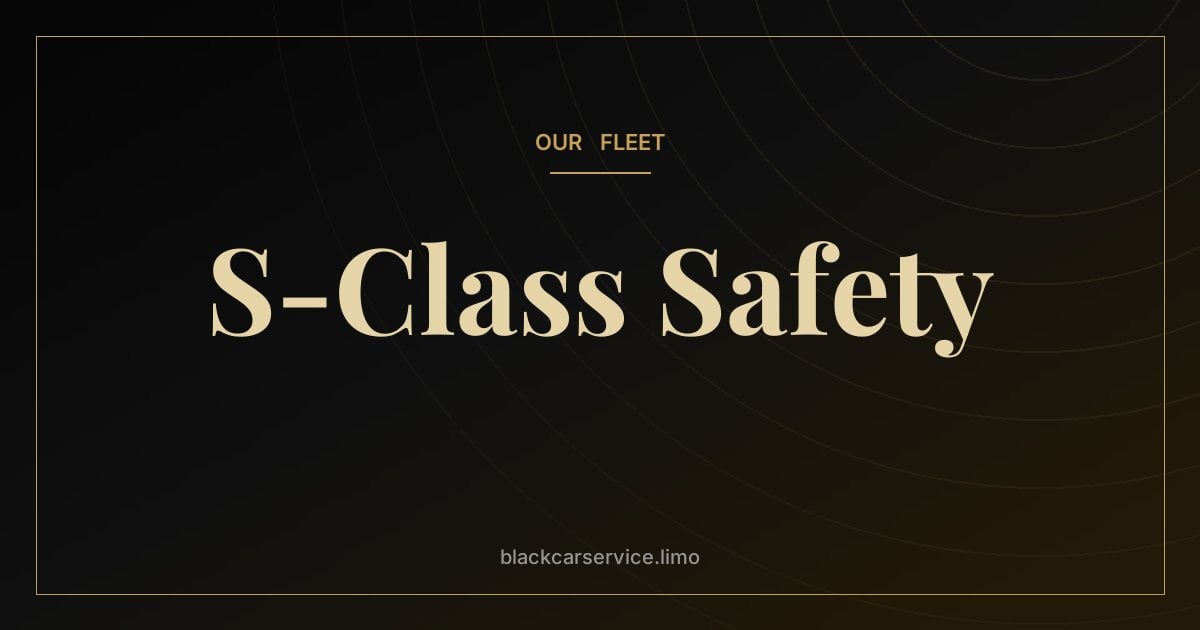 S-Class Safety — Safety Firsts That Debuted on the Mercedes-Benz S-Class