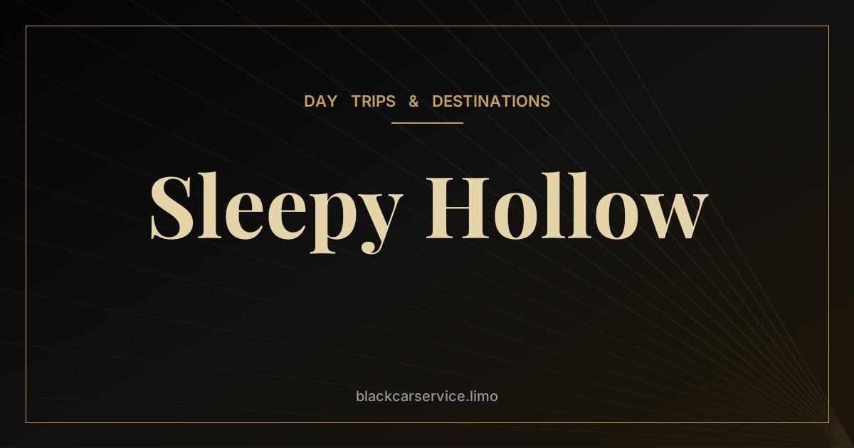 Sleepy Hollow — Sleepy Hollow in October: Halloween Events and Hudson Valley History